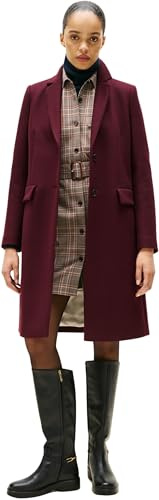 Tommy Hilfiger Women’s Classic Wool Single Breasted Coat