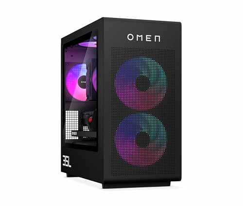 HP Ordenador sobremesa Gaming OMEN GT16-0117ns (Procesador Intel Core Ultra 5 245K, 32GB RAM, 1TB SSD, NVIDIA GeForce RTX 5060 Ti, Freedos)