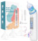 Nasensauger Baby, Nasensauger Baby Elektrisch, Elektrischer Nasensauger Baby Staubsauger Wiederaufladbar Mit 5 Saugstärken Musik & Licht Funktion Und 3 Größen Silikon Tipps Nasal Aspirator Baby