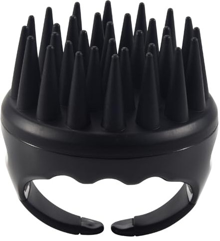 Pesfehhy Silikon Haar Kopf Haut Shampoo Massage BüRste Dusch Kopf Massage GeräT Haar WäScher Gegen Schuppen