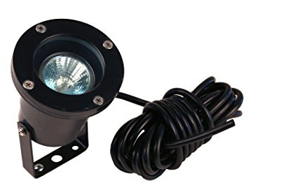 BestPro Lighting Landscape Lighting LED 12V Underwater Pond Garden- Inground Spot Light - Black (6, Watts)