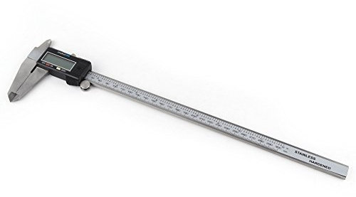 0-300mm Digital Caliper High Precision Caliper Micrometer Caliper LCD Display Micrometer Digital Vernier Metric Conversion Caliper Outside Inside Diameter Depth and Ladder