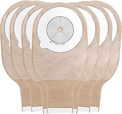 20PCS One Piece Ostomy Colostomy Bags, Drainable Pouches Ostomy Care Bag Incontinence Bags for Ileostomy Care Supplies