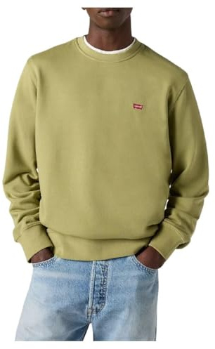 Levi's Crew, Felpa Uomo, Sage, XS