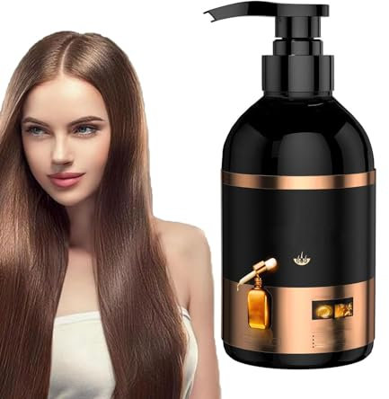 Bai Hei Ke Shampoo, 300 ML Bai Hei Ke Anti-Hair Loss Shampoo, Japanese Ginseng Shampoo, Ginger Plant Extract Anti-Hair Loss Hair Shampoo, Nourishing Formula for Stronger, Thicker (1pcs)