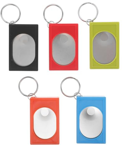 FELTECHELECTR Set 5 Clicker per Addestramento Cani e Cuccioli, Clicker per Animali Domestici Segnale Acustico Immediato, Compatto e Portatile per Addestratore Cane in Ambienti Interni ed
