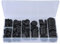 Gummitülle, 200 Stück Schwarz 3/16 1/8 1/4 5/16 3/8 1/2 5/8 3/4 Gummitülle Dichtungsring-Set