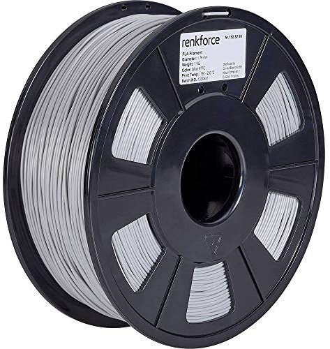Renkforce RF-4511204 Filament PLA 1.75mm 1000g Silber 1St.
