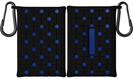 kwmobile Silicone Case Compatible with Samsung T7 Portable SSD - Case Protective Cover for SSD Drive - Black