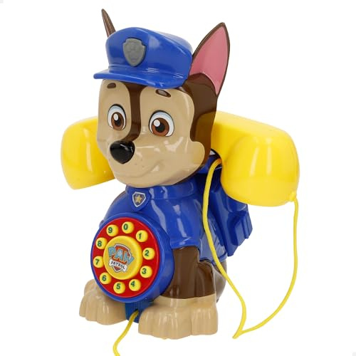 COLORBABY La Patrulla Canina Teléfono Interactivo de Juguete, Sonidos y melodías, Pilas Incluidas, Juguetes de bebé, Juguete Primera Infancia, A Partir de 18 Meses, Regalos para niños (39129)