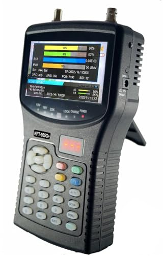 DVB-S2 Satellite Finder Meter HD TV Receiver MPEG-4 AHD CCTV Camera Tester HEVC(H.265) AVS/AVS Quick Scan