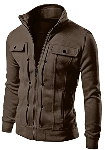 ZRYAZQ Manteau Chauffant Homme Cardigans Homme Gilet Homme Hiver Manteau Homme Hiver Chaud Blouson Moto Homme Homologué Blouse Blanche CollèGe Veste Moto Homme Homologué Veste Homme Ete Veste Homme