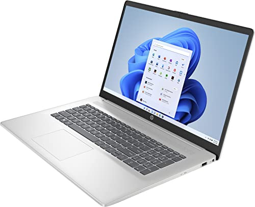 HP Laptop 17-cp2001sl, AMD Ryzen-5 7520U, RAM 8GB, SSD 512GB, AMD Radeon Integrata, Display 17.3” FHD IPS 300 Nits, Antiriflesso, FreeSync, Wi-Fi 6, Privacy Cam 720p TNR, Windows 11, Argento, 17