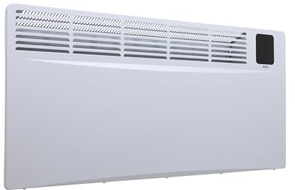 ECOSO Elio 2500W White WiFi Convector Panel Smart Electric Heater - 420mm x 895mm