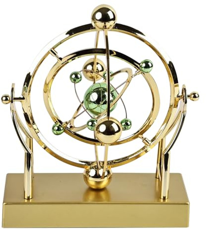 Electronic Perpetual Movement, Perpetual Motion Machine,Swing Ball Desk Ornament | Newton Swing Ball Gadget for Teens For, Scientific Table Ornament