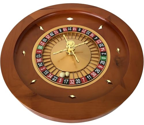 Set di ruote da roulette - Gioco da casinò durevole per feste in casa e uso professionale - Gioco da tavolo casual per adulti e bambini