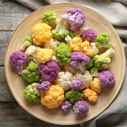 semillas de coliflor tempranas, camas elevadas para jardín, exóticas, interior Variedades antiguas 200pcs
