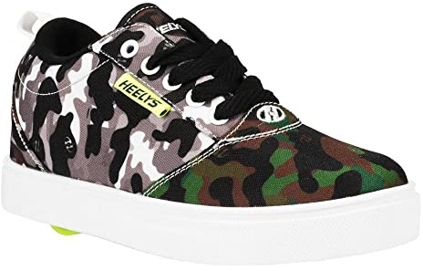 Heelys Pro 20 Prints (He100981) Schuhe mit Rollen, Schwarz, Weiß, Grün, Grau, Camouflage, 37 EU