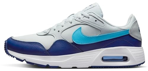 Nike Herren Air Max SC Sneaker, Reine Platin/Blaue Blitzweiß, 46 EU