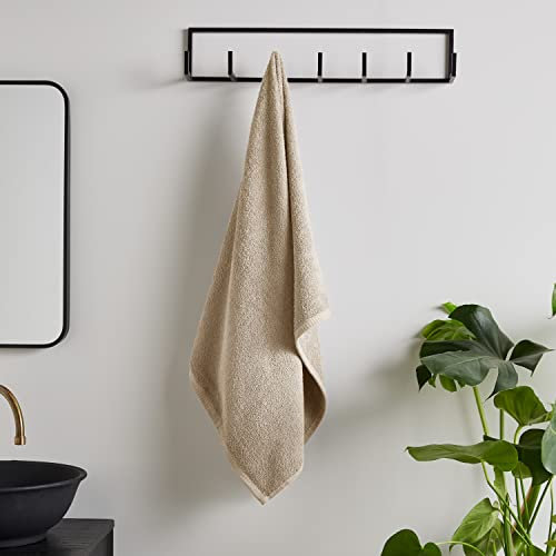 Catherine Lansfield Quick Dry Cotton Bath Towel Natural