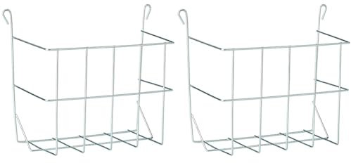 Kerbl 74109 Kaninchenraufe verzinkt, 20 cm, 20 x 10 x 15 cm (Packung mit 2)
