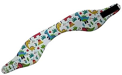 Qianly Schwimmstirnband für Kinder, Ohrenschutz, Neoprenmaterial, Muster für Wasseraktivitäten, Stil h