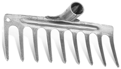 Herramienta de jardín de acero, cultivador manual de suelo, herramienta de jardinería para eliminar musgo y cultivar tierra en varios espacios al aire libre, cultivador manual de suelo