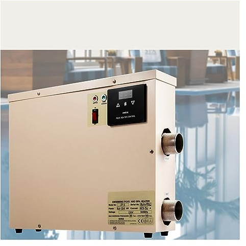 Riscaldatore per Piscina, Termostato for scaldabagno digitale elettrico 11KW Riscaldatore for piscina SPA Vasca idromassaggio Riscaldamento for vasca Temperatura regolabile