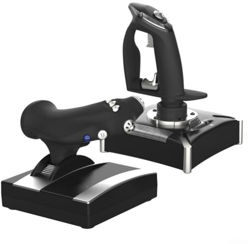 Poignée de manette de vol pour PC 10, PS4 et Xbox avec matériau ABS et design ergonomique pour un jeu confortable