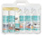 HOTREGA Küchen-Set Reinigung, Pflege, Desinfektion 8-teilig, Kochfeldreiniger, Backofenreiniger, Hygienereiniger, Allzweckreiniger, Edelstahlpflege, Microfasertuch