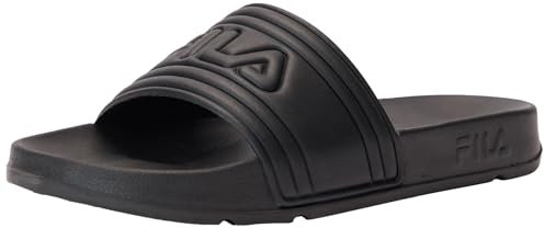 FILA Herren Morro Bay Slipper Slide Sandal, Dark Schwarz, 44 EU