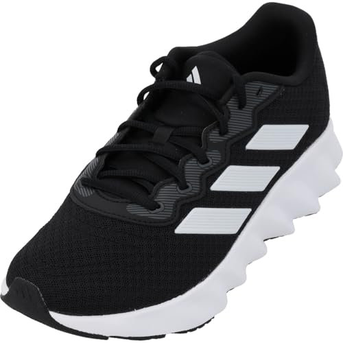 adidas Damen Switch Move Running Shoes Laufschuhe, Carbon Black/Footwear White/Grey SIX, 43 1/3 EU