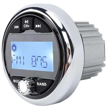 Lettore MP3 Bluetooth DC 12V Ricevitore Musicale Audio Multimediale Digitale per Stereo Marino, Yacht, Camper, Veicolo di Ingegneria e Nave