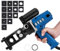 MXBAOHENG 120KN Pinze a crimpare idrauliche elettriche 4-300 mm² Elettrici Rame Alluminio Terminale Pinza A Crimpare Pinza Per Cavi Crimpatrice per Cavi Idraulici con 15 matrici