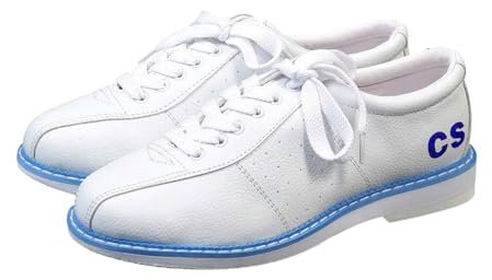 Fooceoute Zapatillas de Bolos para Césped al Aire Libre,Zapatillas Deportivas Bowling,Zapatos De Bolos Unisex Adulto,Unisex,Antideslizantes,Adecuado para Jugadores Diestros,para Principiantes