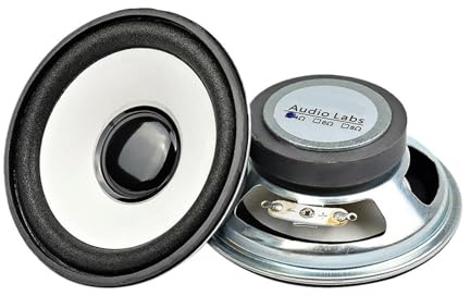 2 pezzi da 3 pollici mini altoparlanti audio portatili 4 Ohm 10 W fai da te for altoparlanti multimediali Altoparlante Bluetooth audio home theater
