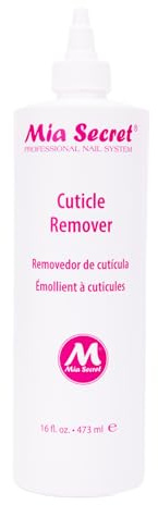 Mia Secret Cuticle Softener & Remover - Quick Easy Safe - Removes Cuticles Safely and Softens the Edge - Excellent for Manicures and Pedicures (6 Fl Oz (Pack of 1))