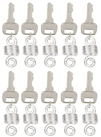 Skäggpärlor Set, Legering 10st Lättvikts Skägghängen Set för Hår för Kvinnor