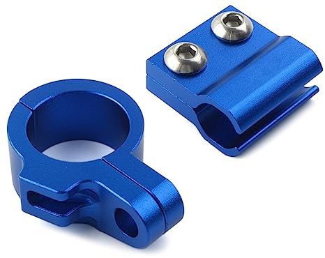 GZYF Abrazadera de cable de manguera de freno delantero de motocicleta Soporte de guía de línea de aluminio Azul para CR80R/85R, CR125R/250R, CRF150R-450R Aluminio