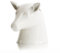 SUCK UK SK POTSTAG1 SUCK Uk Hirsch-Küchenablage, Keramik, White, 19.5 x 19 x 20 cm