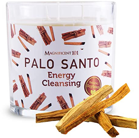 Magnificent 101 PALO Santo Glaskerze, 400 ml
