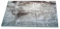 Funkenschutzplatte Glas Kaminofen Beton Grau 80 cm Kamin Platte Bodenplatte Glasplatte für Grill Unterlegplatte Glas für Feuerstelle