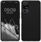 kwmobile Custodia Compatibile con TCL 40 NxtPaper 5G Cover - Back Case per Smartphone in Silicone TPU - Protezione Gommata - nero matt