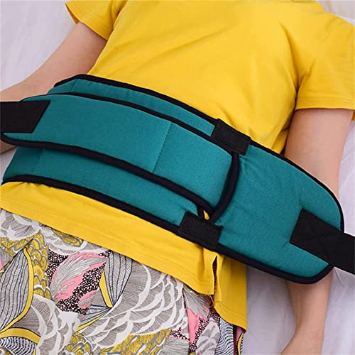 Correa de sujeción for cama, material de poliéster y algodón, transpirable y cómodo, universal, dispositivo de cinturón protector for cintura y abdomen, previene a los pacientes
