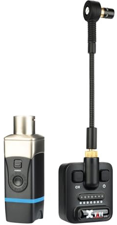 Xvive - U8 - Sistema microfonico wireless digitale per chitarre acustiche