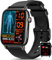 BANLVS 2025 Smartwatch Herren Damen mit ΒΙυtｚυcker/EKG/HRV, 1,83 Gesundheitsuhr mit Herzfrequenz, SpO2, Schlafmonitor, Blutdruck 145+ Sportmodi IP68 Fitnessuhr Schrittzähler iOS Android Schwarz