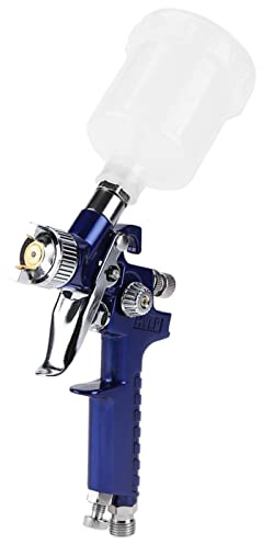 Dioche Pintura en Aerosol H-2000A Pistola Pulverizadora Neumática Profesional Boquilla de 0,8 Mm 125 Ml para Proyectos de Arte y Pintura Automotriz - Pistola Pulverizadora Liviana y Versátil para un