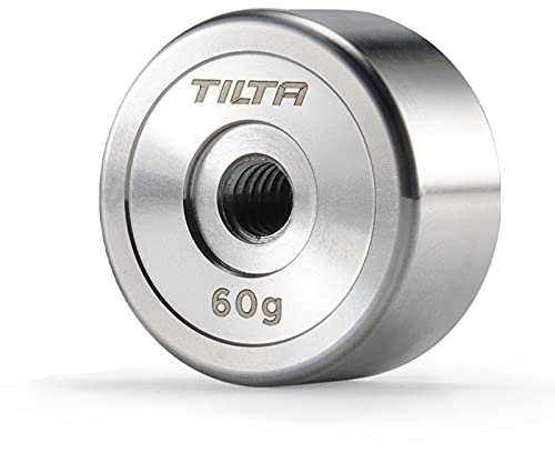Tilta 60g Counterweight Compatible with DJI Ronin RS 2/RS 3/RS 3 PRO/RSC 2 and Zhiyun Gimbal Stabilizers (60g) TGA-CW-60