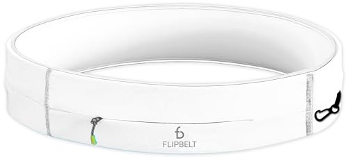 FlipBelt Zipper - White - M, White, M