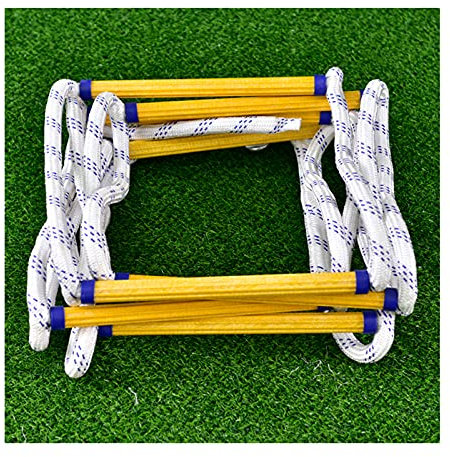 Rope Ladder,Safety Ladder,Fire Escape Ladder Emergency Escape Rope Ladder Safety Ladder Home Lifeline Ladder/20M